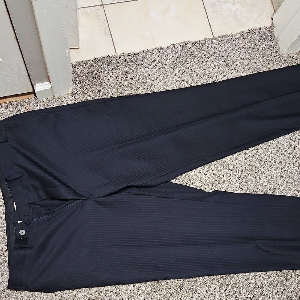 Michael Kors Dark Pinstripe Dress Pants
